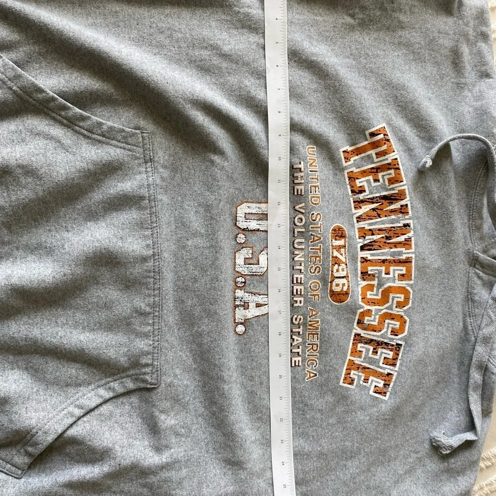 Gray Tennessee USA Hoodie 2XL Men